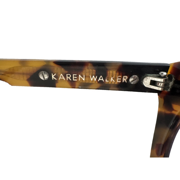 Karen Walker Sunglasses Number One Crazy Tortoise 1001808 Tinted UV Protection main image 6
